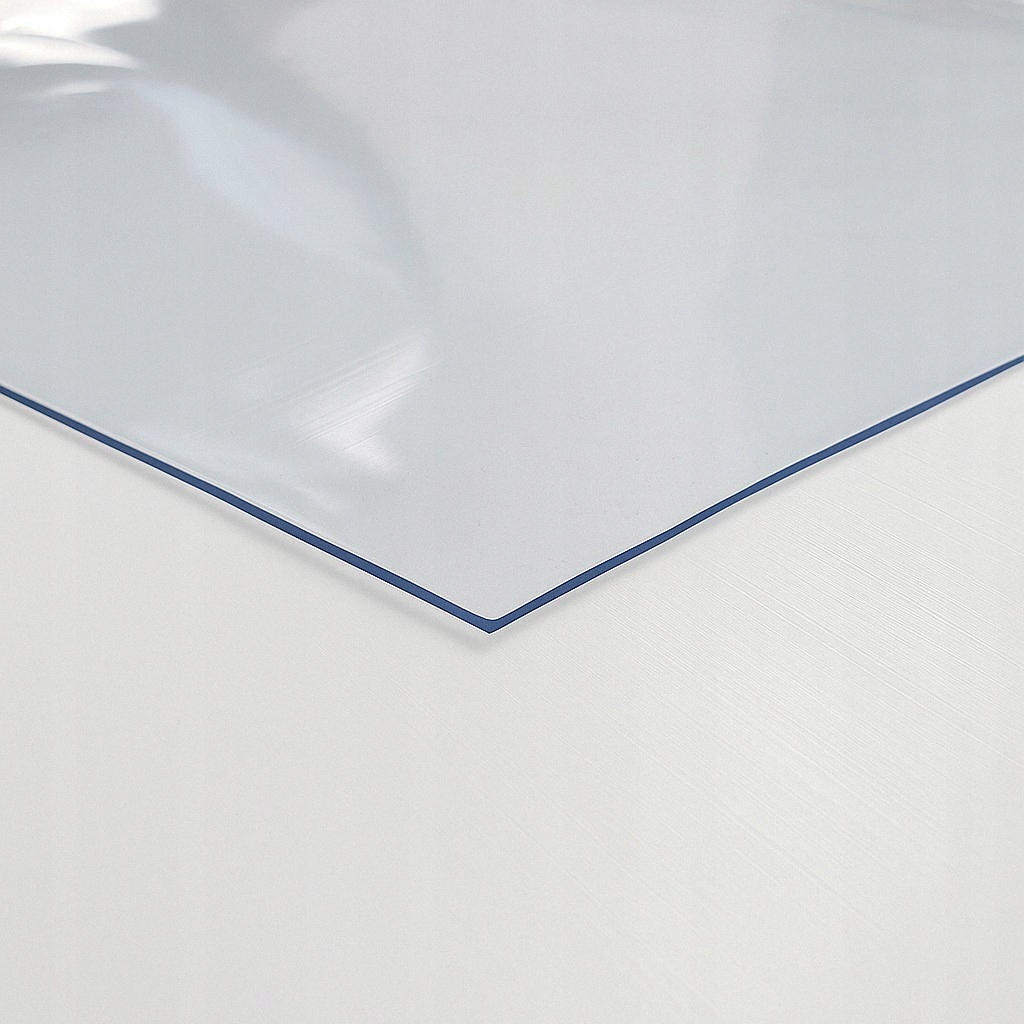 Rolls of Transparent Blue-tinged PVC Film from EU Manufacturer